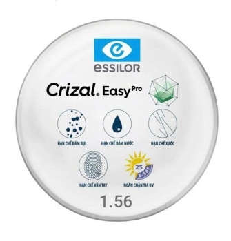 Tròng kính Crizal Easy Pro ( Pháp )